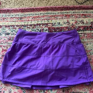 lululemon athletica Purple tennis skirt